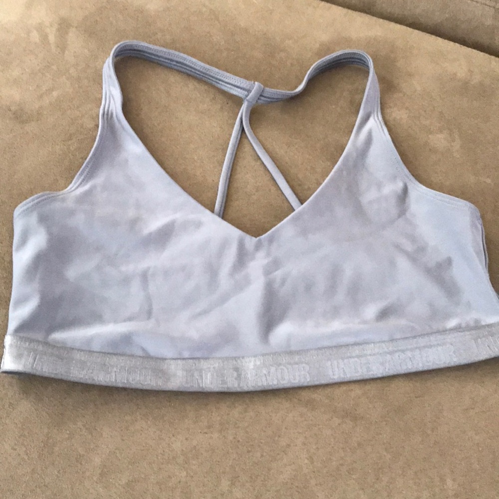 Underarm sports bra
